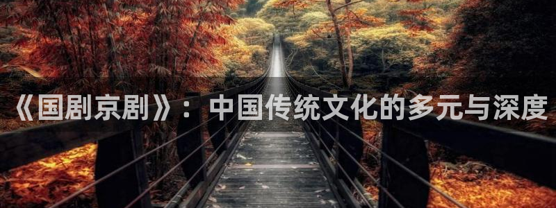 香蕉漫画在线观看入口：《国剧京剧》：中国传统文化的多元与深度